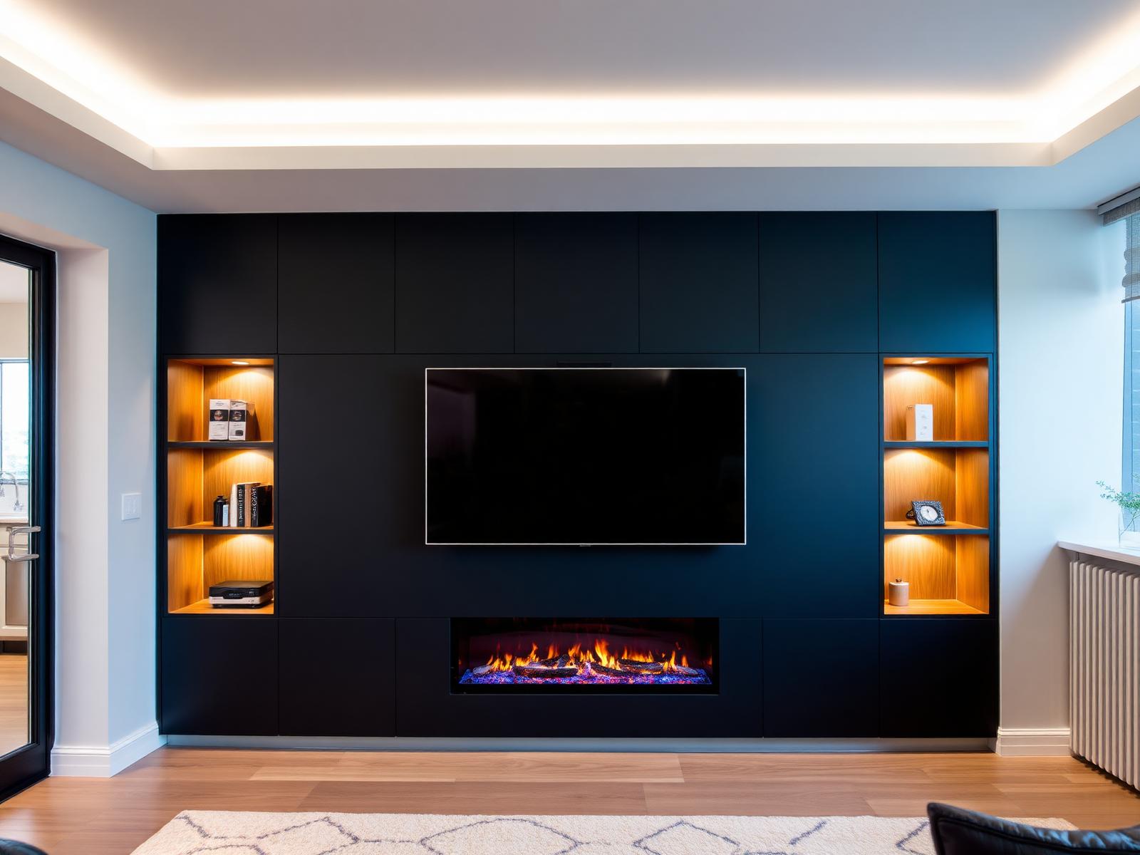 Media wall · Tiptree